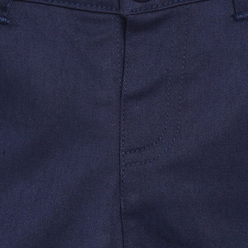 Boys Medium Blue Solid Long Trousers image number null